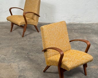 Paar Lounge Chairs von František Jirák für Tatra Pravenec, 1960er Jahre