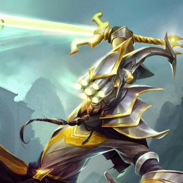 Master Yi Wall Poster! League of Legends, Your Favorite Champion, Stunning Design, Perfect for a Gift, Present, Holiday, Birthday!