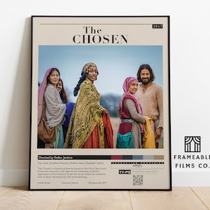 The Chosen Minimalist Series Poster | Icon Cinema Series | Reimagined Art Print | Modern Wall Art | Home Décor