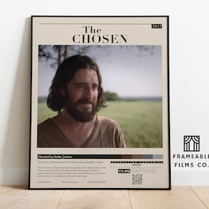 The Chosen Minimalist Series Poster | Icon Cinema Series | Reimagined Art Print | Modern Wall Art | Home Décor