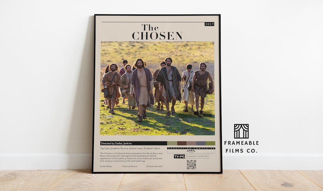 The Chosen Minimalist Series Poster | Icon Cinema Series ...