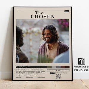 The Chosen Minimalist Series Poster | Icon Cinema Series | Reimagined Art Print | Modern Wall Art | Home Décor