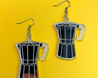 Moka Pot Earrings