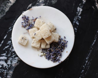 LAVENDER- infused organic sugar cubes | Tea or Cocktails