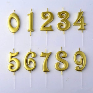 Small Number Birthday Candle