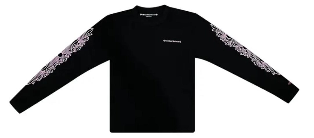 Chrome Hearts X Matty Boy PPO Script Thermal Long-sleeve Top Chrome Hearts X Matty Boy PPO Script Thermal Long-sleeve Top