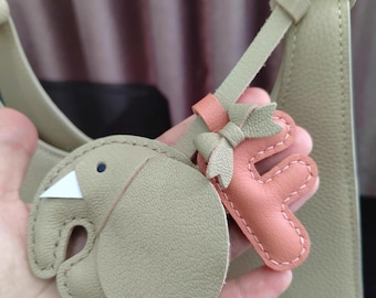 Süßer Elefant Schlüsselanhänger Mit Strasssteinen – Legierung, 7,5x5 Cm, Für Taschen & Schlüssel