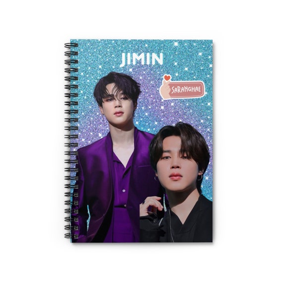 Jimin Notebook, Jimin Merch, BTS Merch, BTS Army, Kpop Notebook
