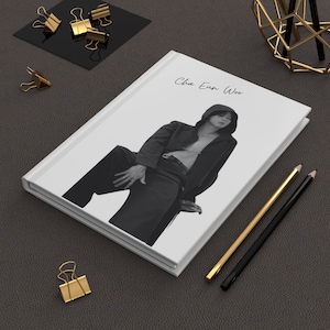 Cha Eun Woo Notizbuch, Cha Eun Woo Merch, Kdrama Notizbuch, Geschenk für Kdrama Liebhaber, Cha Eun Woo Fan, Kpop Merch, Hardcover Journal Matte