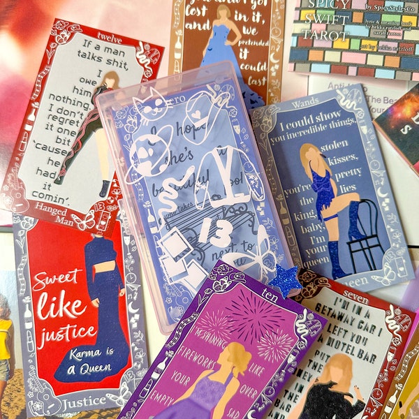 Taylor Swift Tarot Cards READ DESCRIPTION (booklet & box) | Eras Tour Swiftie Swiftmas Gift