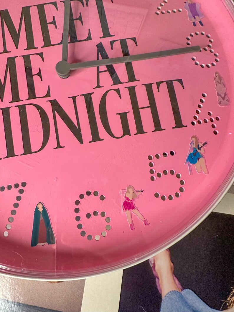 Eras Tour Clock READ DESCRIPTION Meet Me at Midnight Taylor Swift