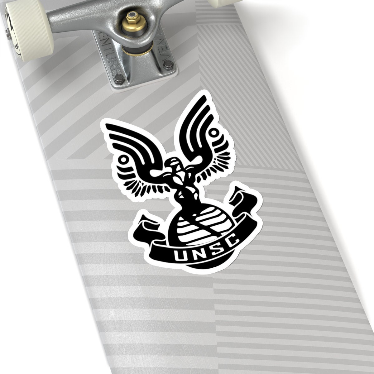 UNSC Logo Icon Vinyl Sticker, Halo Video Game Decal, Gaming Decor ...