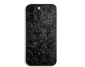 IPHONE Real Forged Carbon Fiber Phone Case | Blue