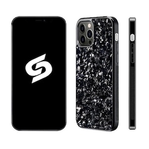 IPHONE Real Forged Carbon Fiber Phone Case | BLACK