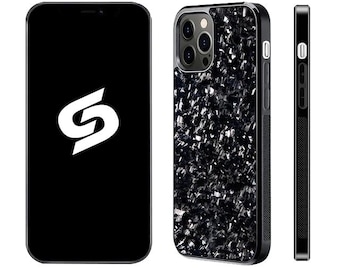 IPHONE Real Forged Carbon Fiber Phone Case | BLACK