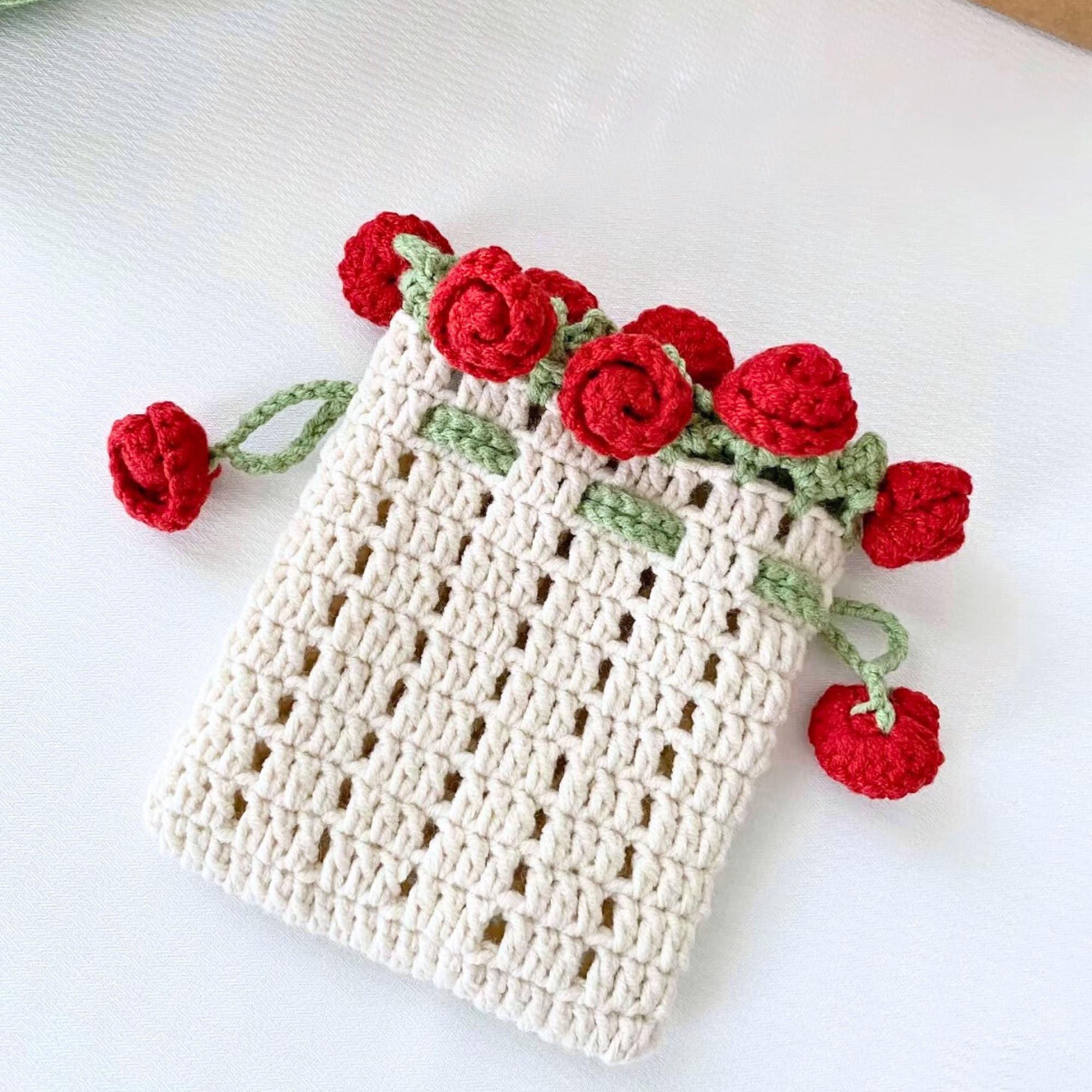 33 Crochet Purses and Bags To Make at Home: Fresh Patterns for Everyday Carryalls 31 Rose Crochet Bag Pattern & Video Crochet