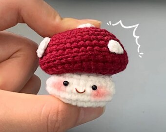 Mushroom Crochet Pattern, Mushroom Plush Pattern Digital Download, Mushroom Amigurumi Pattern, Crochet Pattern Tutorial