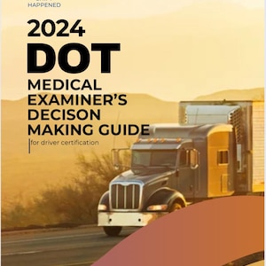 DOT Medical Examiner Decision Making Reference Guides
