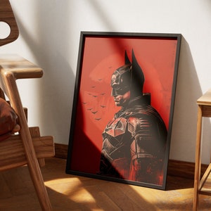 Exclusive Batman Digital Print Poster - The Batman movie poster, High-Quality Instant Download - Special Edition Batman Poster DC comics