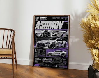 BMW Asiimov Concept Printable Wall Art