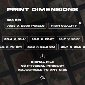 Wolverine 076 Poster Japanese Art Style Digital Print - Exclusive Marvel comic book Poster, High Quality Instant Download