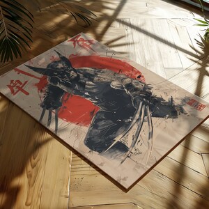 Wolverine 076 Poster Japanese Art Style Digital Print - Exclusive Marvel comic book Poster, High Quality Instant Download