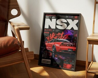Honda NSX NA1 Poster