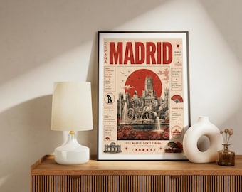 Madrid Cibeles Fountain Poster