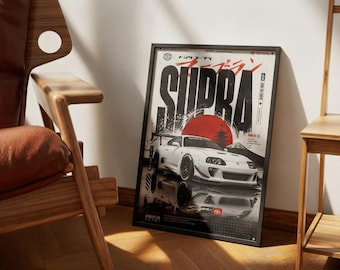 Toyota Supra MK4 Poster