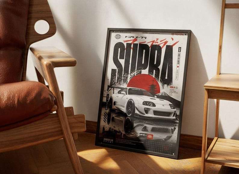 Toyota Supra MK4 Poster