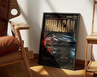 Lamborghini Huracan Poster