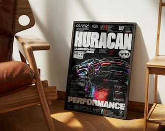 Lamborghini Huracan LP610-4 Poster
