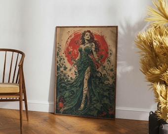 Ivy Goddess Printable Wall Art