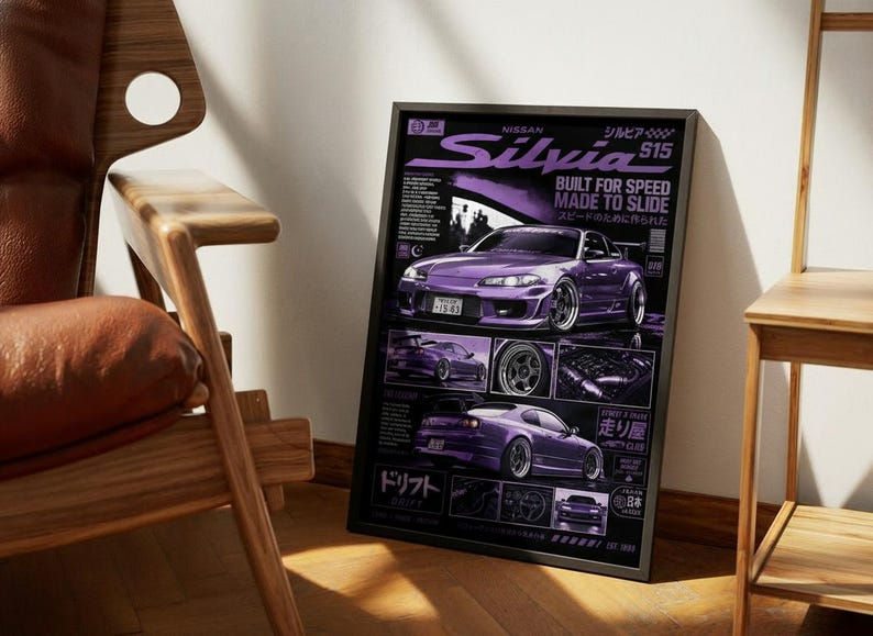 Nissan Silvia S15 Poster