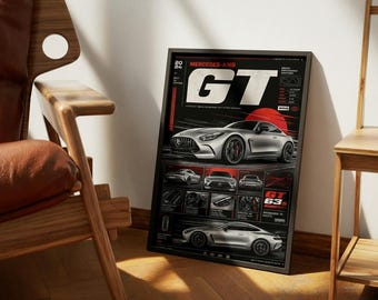 Mercedes AMG GT 63S Poster
