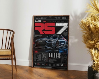 Audi RS7 Sportback Wall Art