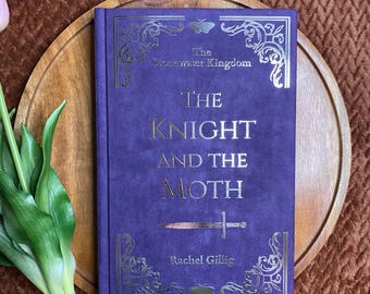 The Knight and the Moth | Handmade | Faux Suede Rebind