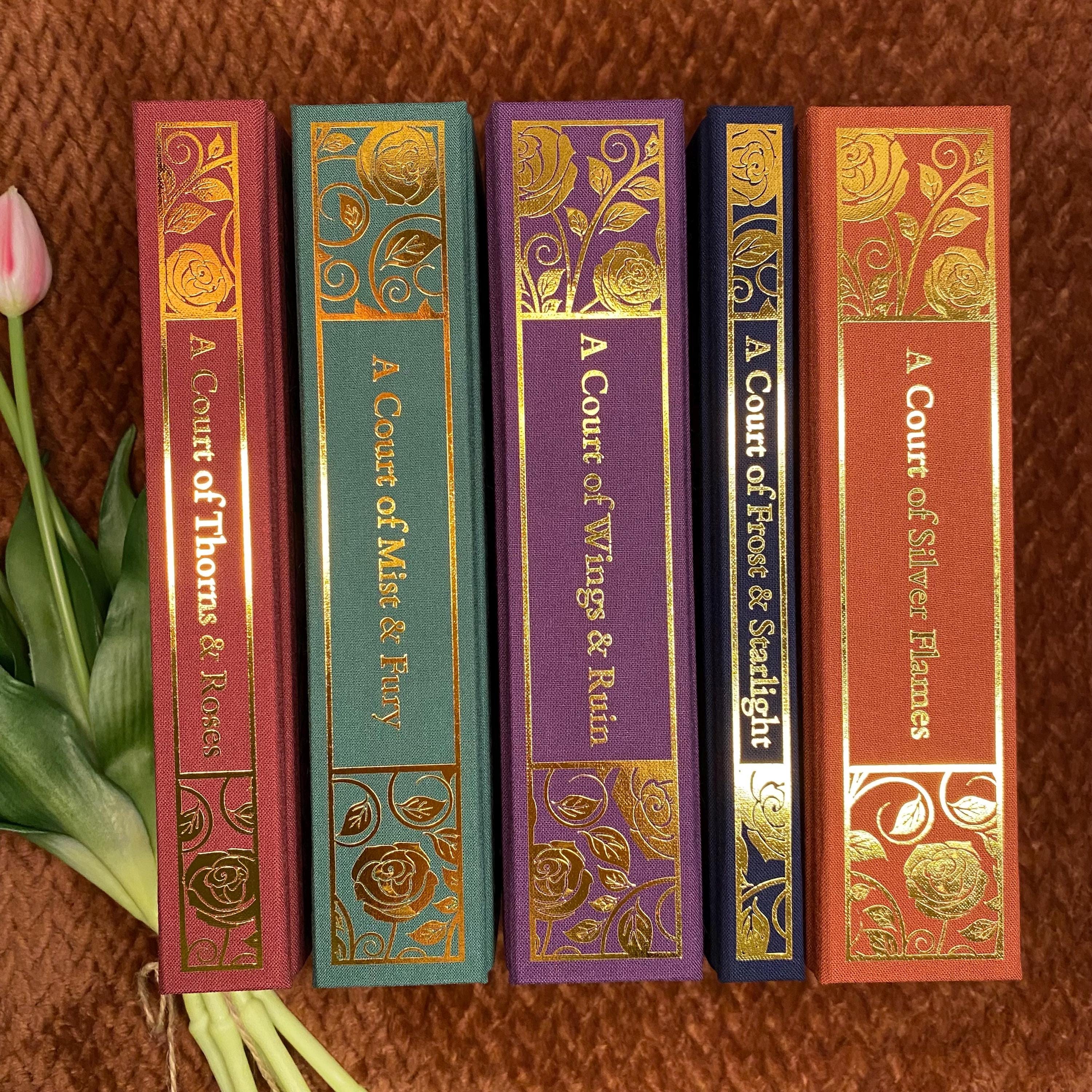 A Court of Thorns and Roses Series | Handmade | Clothbound Rebind