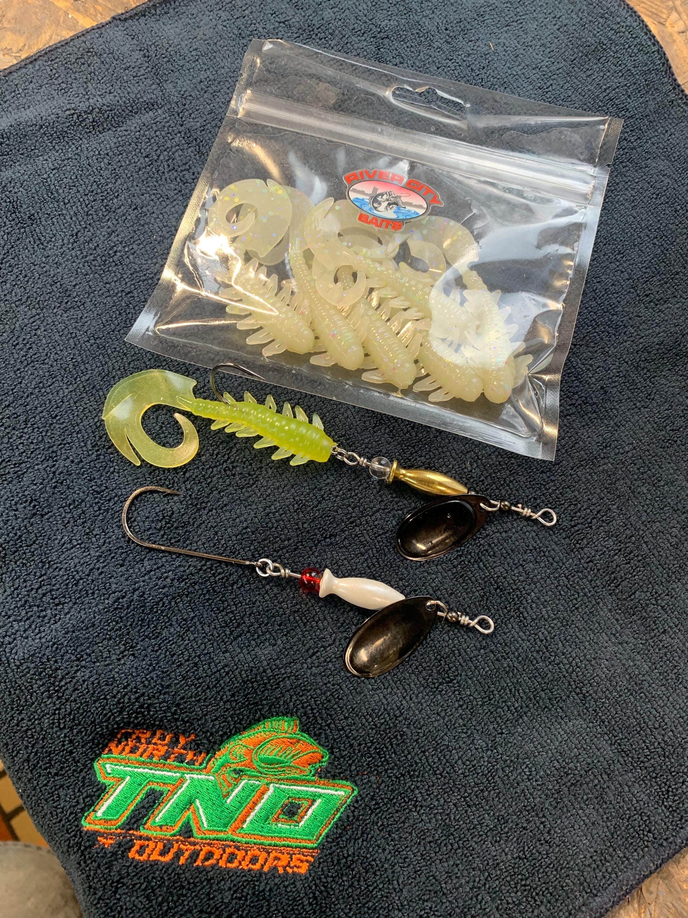 2 quantity Kamakazy Inline Bass Fishing Heavy Duty Spinner Lure 5/8 ounce