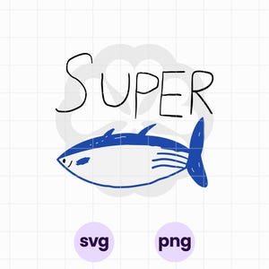 Super Atum SVG | png | Vetor inspirado em Kpop | K-pop SVG para Cricut