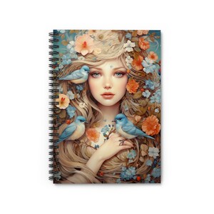 Fantasy Spiral Notebook - Linia liniowana