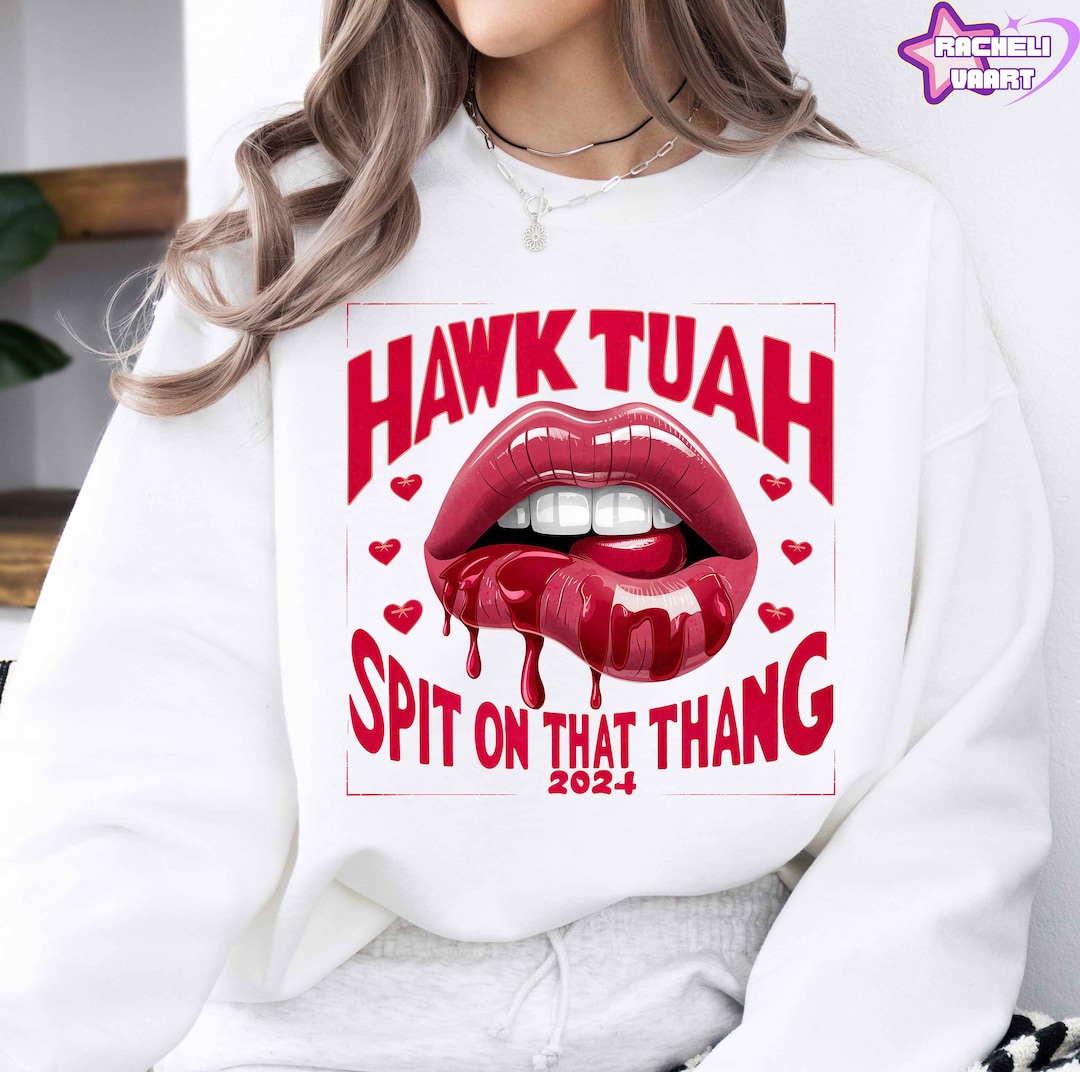 Hawk Tuah Spit on That Thang Png, Hawk Tuah Png, Viral Video Png