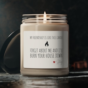 Funny Friend Gift Best Friend Gift Custom Name Gift Funny Candles Gifts for Her Custom Gifts Christmas Gift Secret Santa Gift Personalized
