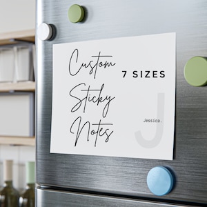Custom Name Post-it® Note Pads Custom Office Supplies Office Gift Coworker Gift Secret Santa Gift Favourite Coworker Gift Office Supplies