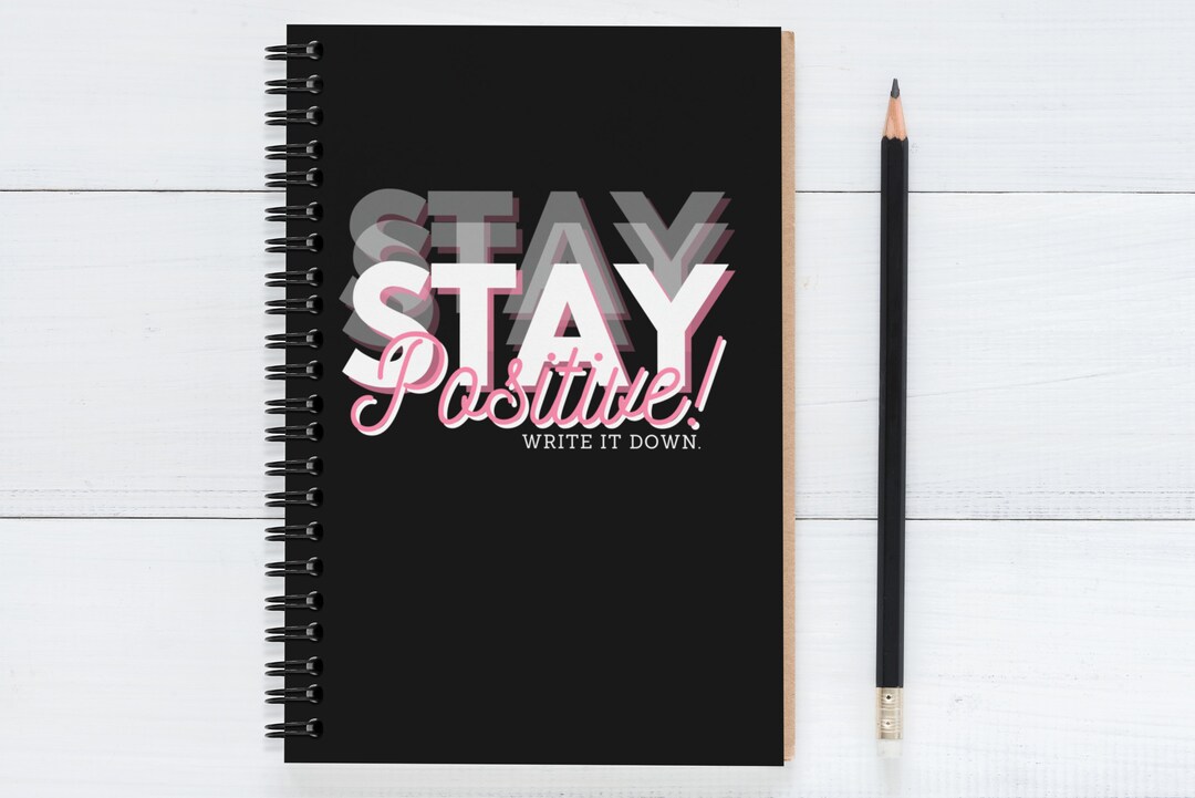 Positivity Journal: Affirmations Notebook, Stay Positive Gift - Etsy