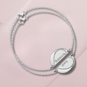 Best Friend Bracelet Personalized Jewelry Bracelet Gift for Best Friend Matching bracelets Friendship Bracelet for 2  Best friend Gift