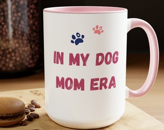 Pawsitively Schattige hondenmoeder 15 oz keramische koffiemok: perfect cadeau voor moeders van huisdieren die van koffie houden in het gezelschap van hun honden!