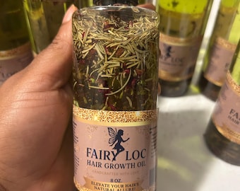 Aceite para el crecimiento del cabello Fairy Loc Extra Fuerte