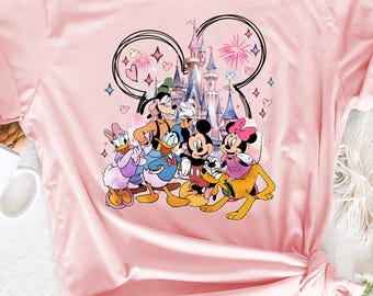 Disney Family Shirt, Matching Vacation Tee - Mickey Ears Design | Ring-Spun Cotton, Adult To Toddler Sizes