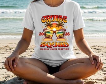 Cruise Squad 2025 Shirt – Matching Cruise Group Tee – Custom Family Vacation Shirt - Cruise crew 2025